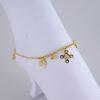 A0066 Anklets - Tobilleras - 14K Real Color - Image 2