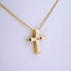 Cadenas & Colgantes/ Chain/Pendants/ Zircon Stone/ 14K Real Color/ 2mmx45cm// SET1269 - Image 2