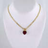 Cadenas & Colgantes/ Chain/Pendants/ Zircon Stone/ 14K Real Color/ 3mmx45cm// SET1287