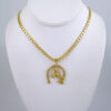 Cadenas & Colgantes/ Chain/Pendants/ Zircon Stone/ 14K Real Color/ 6mmx60cm// SET1296
