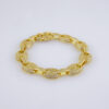 Bracelets/ Zircon Stone/ 14K Real Color/ 8mm/ Cierre Original/ Stainless Steel// B1244 - Image 2