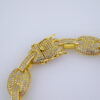 Bracelets/ Zircon Stone/ 14K Real Color/ 8mm/ Cierre Original/ Stainless Steel// B1244 - Image 3