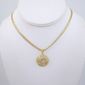 Cadenas & Colgantes-Chain Pendants- Zircon Stone