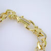 B1281 Women's Bracelet - Pulseras Dama - Zircon Stone - 14K Real Color - Image 3