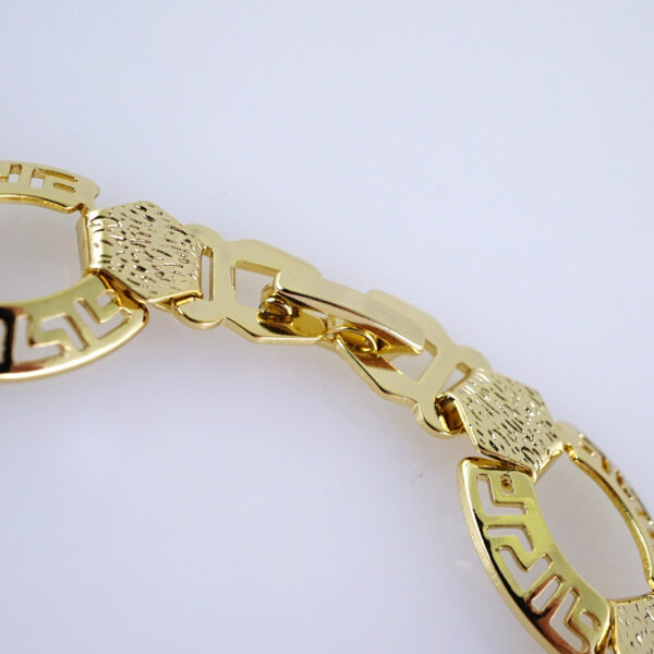 B1284 Bracelets Woman/ Pulseras Dama/ Plain/ 14K Real Color