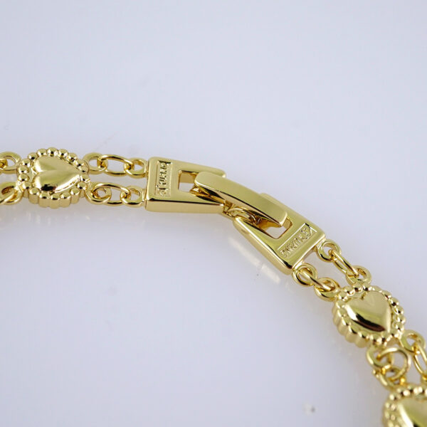 B1287 Bracelets Woman/ Pulseras Dama/ Plain/ 14K Real Color