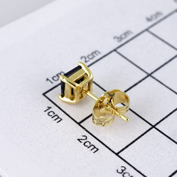 E1717 Women's Earrings - Aretes Dama - Zircon Stone - 14K Real Color