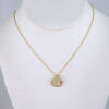 SET1369  Cadenas & Colgantes - Chain & Pendants -Color Zircon Stone - 14K Real Color