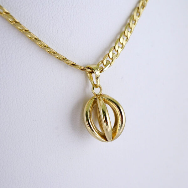 SET1370 Cadenas & Colgantes - Chain & Pendants -14K Real Color / 3mmX50cm