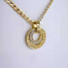SET1371 Cadenas & Colgantes - Chain & Pendants -14K Real Color/ Zircon Stone / 3mmX45cm - Image 2
