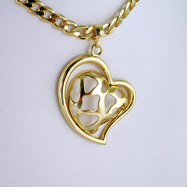 SET1377 Cadenas & Colgantes - Chain & Pendants/ 14K Real Color/6mmX50cm