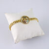 B1294 Women's Bracelet - Pulseras Dama - Zircon Stone - 14K Real Color