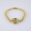 B1294 Women's Bracelet - Pulseras Dama - Zircon Stone - 14K Real Color - Image 2