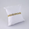 B1301 Women's Bracelet - Pulseras Dama - Zircon Stone - 14K Real Color