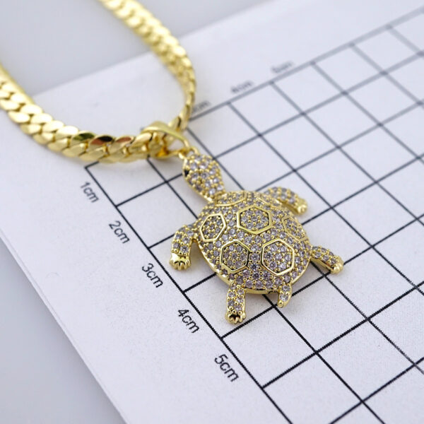 SET1386 Cadenas & Colgantes - Chain & Pendants -Zircon Stone - 14K Real Color / 8mmX60cm