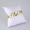 B1313 Bracelet - Pulseras/ Plain/ 14K Real Color