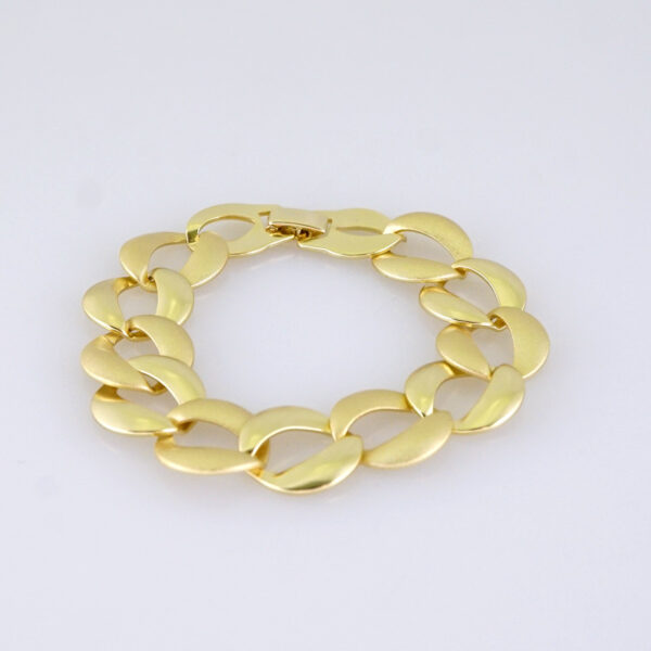 B1313 Bracelet - Pulseras/ Plain/ 14K Real Color