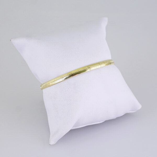 B1316 Bracelet - Pulseras/Plain/ 14K Real Color
