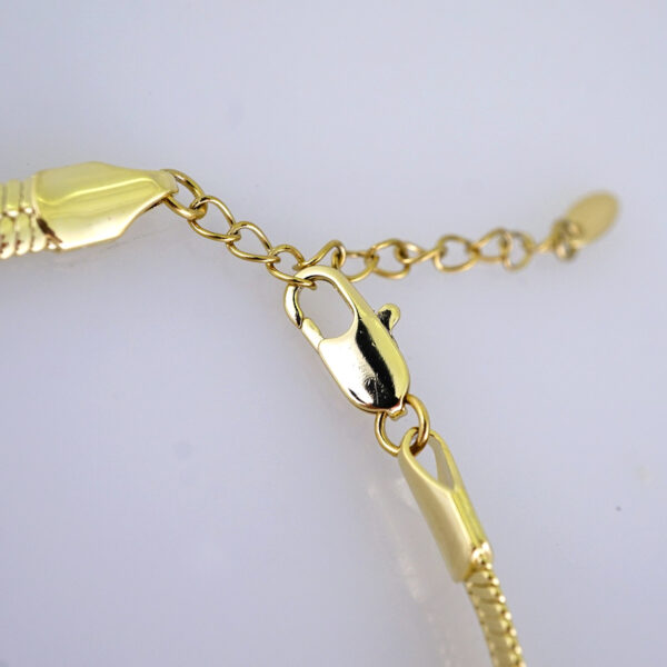 B1316 Bracelet - Pulseras/Plain/ 14K Real Color
