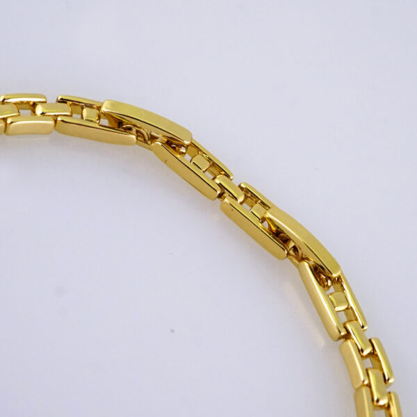 B1323 Women's Bracelet - Pulseras Dama - Zircon Stone - 14K Real Color - Image 3