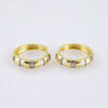 E1769 Women's Earrings - Aretes Dama - Zircon Stone - 14K Real Color