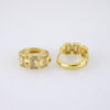 E1784 Women's Earrings - Aretes Dama - Zircon Stone - 14K Real Color - Image 2