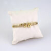 Women's Bangle - Pulso Dama - Zircon Stone - 14K Real Color - Stainless Steel - P369