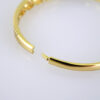 Women's Bangle - Pulso Dama - Zircon Stone - 14K Real Color - Stainless Steel - P369