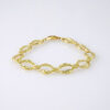 B1333 Bracelets Woman/ Pulseras Dama/ Plain/ 14K Real Color// - Image 2