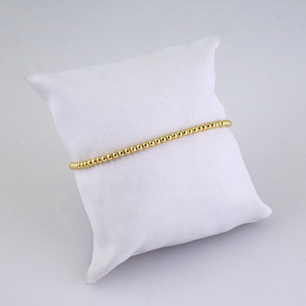B1342 Bracelet - Pulseras/Plain/ 14K Real Color