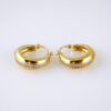 E1809 Women's Earrings - Aretes Dama - Zircon Stone - 14K Real Color
