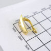 E1818 Women's Earrings - Aretes Dama - Zircon Stone/14k Real Color/ - Image 3