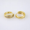 E1823 Women's Earrings - Aretes Dama - Zircon Stone/14k Real Color/ - Image 2