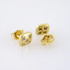 E1825 Women's Earrings - Aretes Dama - Zircon Stone/14k Real Color/ - Image 2