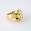 R670 RING - ANILLO - Zircon Stone - 14K Real Color - Image 2