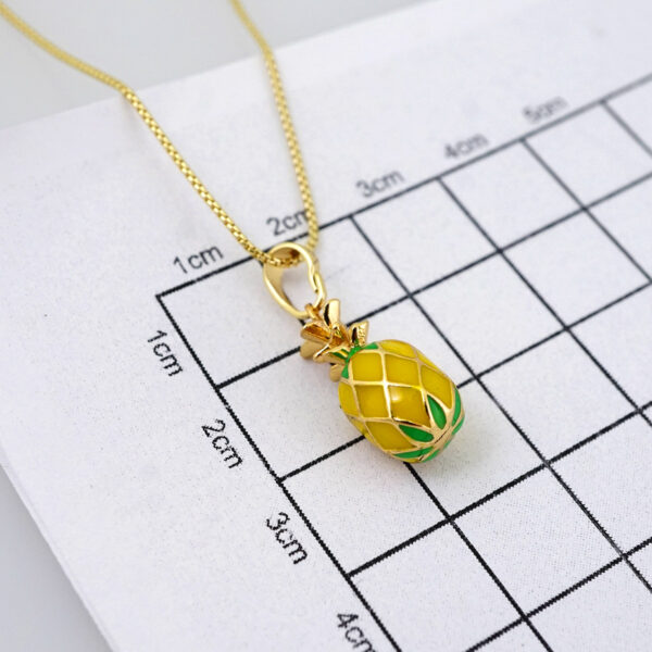 SET1468 Chain & Colgantes- Choker W - Pendants- 14K Real Color - Zircon Stone - 2mm x45cm