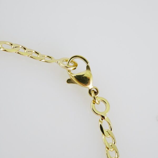 B1393 Bracelet - Pulseras - Plain - 14K Real Color