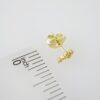 E1941 Earrings - Aretes - Zircon Stone - 14K Real Color - Image 3