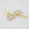 E1945 Earrings - Aretes - Zircon Stone - 14K Real Color - Image 2