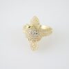 R685 RING - ANILLO - Zircon Stone - 14K Real Color - Image 2