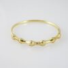 P377 Bangle - Pulsos - 14K Real Color - Zircon Stone - Image 2
