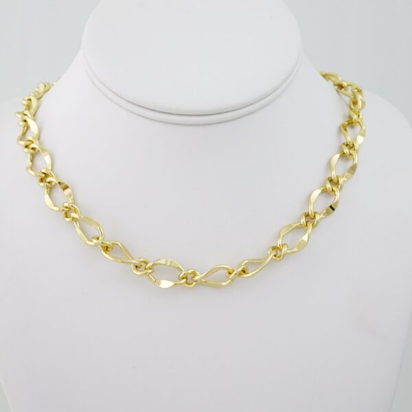 SET1503 Gargantilla - Choker W - Zircon Stone - 14K Real Color