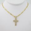 SET1511 Cadenas - Colgantes - Chain - Pendants -  14K Real Color - Zircon Stone - 4mmX45cm