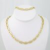 SET1514 Gargantilla - Choker - Plain - Zircon Stone