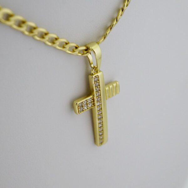 SET1518 Cadenas & Colgantes - Chain - Pendants -  14K Real Color - Zircon Stone - 3mmX50cm