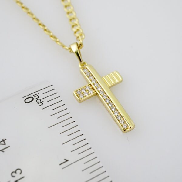 SET1518 Cadenas & Colgantes - Chain - Pendants -  14K Real Color - Zircon Stone - 3mmX50cm