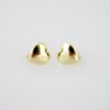 E2015 Earrings - Aretes - Plain - 14k Real Color