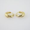 E2018 Earrings - Aretes - Zircon Stone - 14K Real Color