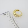 E2018 Earrings - Aretes - Zircon Stone - 14K Real Color - Image 3
