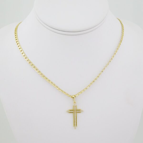 SET1530 Cadenas & Colgantes - Chain W - Pendants - 14K Real Color 3mmX60cm